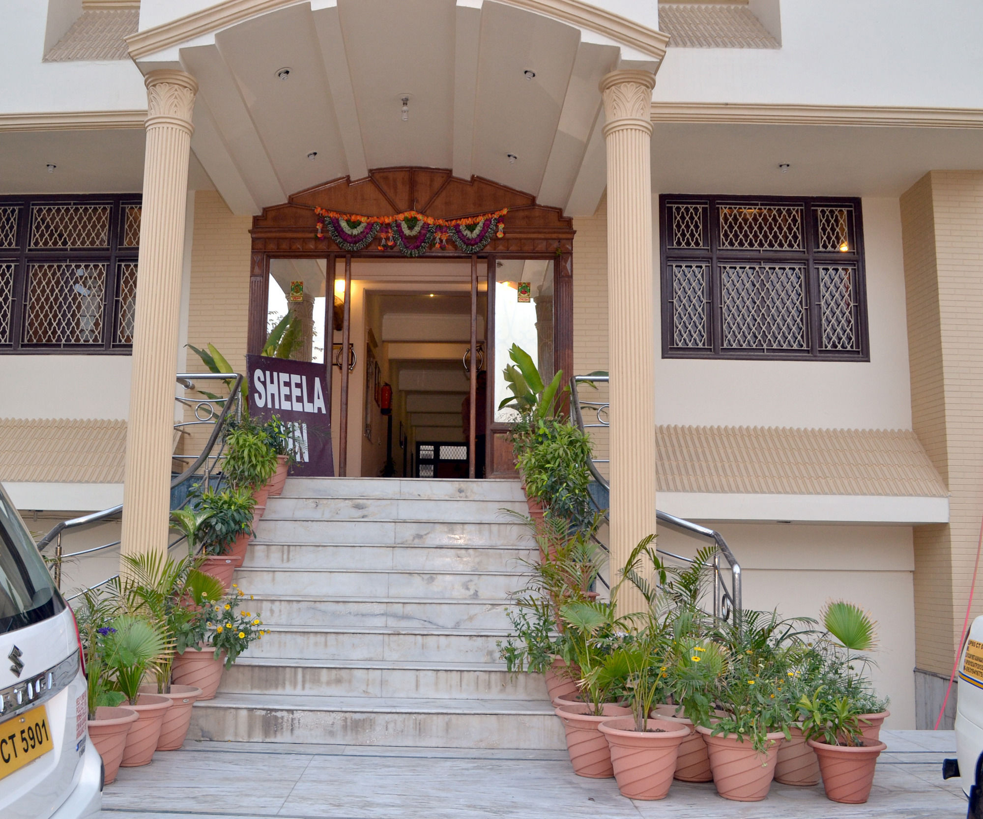 Hotel Sheela, 100M From Taj Mahal Agra  Exteriér fotografie